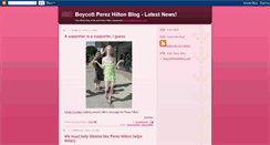 Desktop Screenshot of perezboycott.blogspot.com