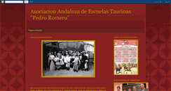 Desktop Screenshot of escuelastaurinasandaluzas.blogspot.com