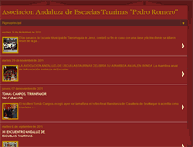 Tablet Screenshot of escuelastaurinasandaluzas.blogspot.com