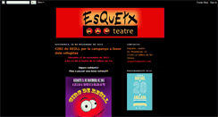 Desktop Screenshot of esquetxteatre.blogspot.com
