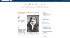 Desktop Screenshot of newkremlinology.blogspot.com