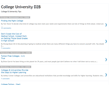 Tablet Screenshot of college-university-d2b.blogspot.com