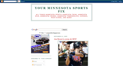 Desktop Screenshot of mnsportsfix.blogspot.com