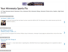 Tablet Screenshot of mnsportsfix.blogspot.com