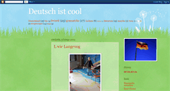 Desktop Screenshot of deutsch-ist-cool.blogspot.com