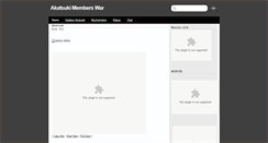 Desktop Screenshot of akatsukimemberswar.blogspot.com