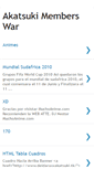 Mobile Screenshot of akatsukimemberswar.blogspot.com