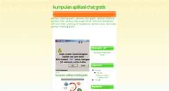 Desktop Screenshot of chat-menu.blogspot.com