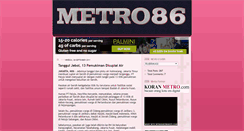 Desktop Screenshot of metro-jaktim.blogspot.com