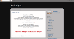 Desktop Screenshot of jessnaegle.blogspot.com