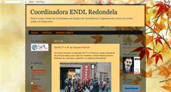 Desktop Screenshot of coordinadoraendlredondela.blogspot.com