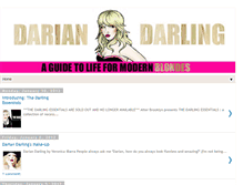 Tablet Screenshot of dariandarlingnyc.blogspot.com