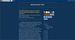 Desktop Screenshot of observer1984.blogspot.com