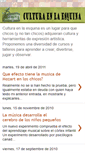 Mobile Screenshot of culturaenlaesquina.blogspot.com