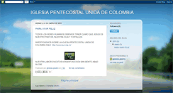 Desktop Screenshot of iglesiapentecostalunidadecolombia-suc.blogspot.com