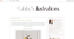 Desktop Screenshot of abbywrightillustration.blogspot.com