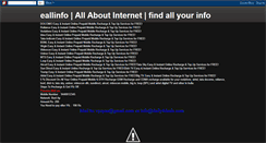 Desktop Screenshot of eallinfo.blogspot.com