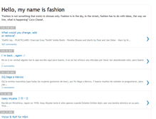 Tablet Screenshot of hellomynameisfashion.blogspot.com