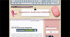 Desktop Screenshot of ingenieroandreinagalindez.blogspot.com