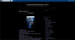 Desktop Screenshot of juegosprogramasnet.blogspot.com