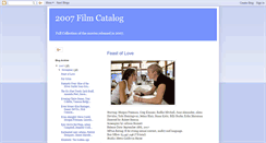 Desktop Screenshot of 2007filmcatalog.blogspot.com