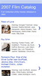 Mobile Screenshot of 2007filmcatalog.blogspot.com