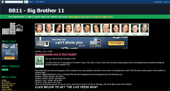 Desktop Screenshot of big-brother11.blogspot.com