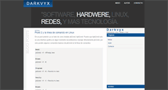 Desktop Screenshot of darkvyx.blogspot.com
