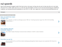 Tablet Screenshot of nul-spoordb-bernard.blogspot.com