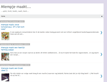 Tablet Screenshot of miempjemaakt.blogspot.com