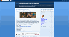 Desktop Screenshot of emuladorrom.blogspot.com