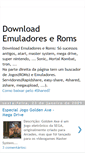 Mobile Screenshot of emuladorrom.blogspot.com