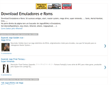 Tablet Screenshot of emuladorrom.blogspot.com