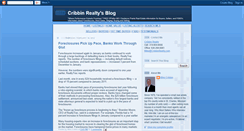 Desktop Screenshot of cribbinrealty.blogspot.com