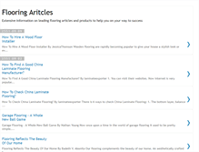Tablet Screenshot of flooring-article.blogspot.com