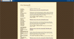 Desktop Screenshot of jenarsenault.blogspot.com