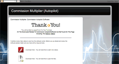 Desktop Screenshot of commission-multiplier-autopilot.blogspot.com