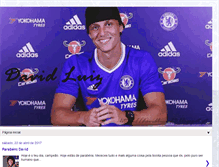 Tablet Screenshot of davidluiz-23.blogspot.com