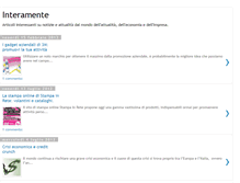 Tablet Screenshot of interamente.blogspot.com