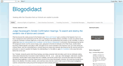Desktop Screenshot of blogodidact.blogspot.com