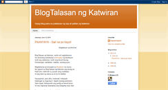 Desktop Screenshot of blogtalasan.blogspot.com