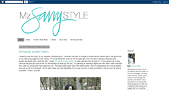 Desktop Screenshot of mzsavvystyle.blogspot.com