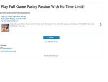 Tablet Screenshot of gamepastrypassion.blogspot.com