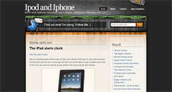 Desktop Screenshot of ipod-mp3-accessories.blogspot.com