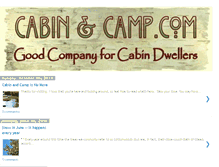 Tablet Screenshot of cabinandcamp.blogspot.com