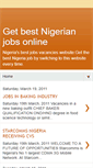 Mobile Screenshot of getbestnigerianjobs.blogspot.com