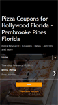 Mobile Screenshot of hollywoodpizza.blogspot.com