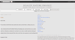 Desktop Screenshot of dualitynature.blogspot.com