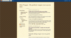 Desktop Screenshot of date-vragen.blogspot.com