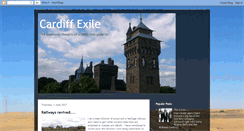 Desktop Screenshot of cardiffexile.blogspot.com